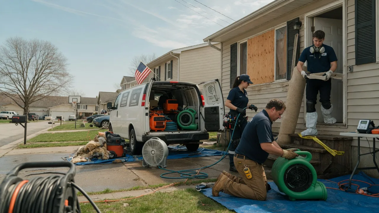 Water Damage Restoration in Racine, MO near me